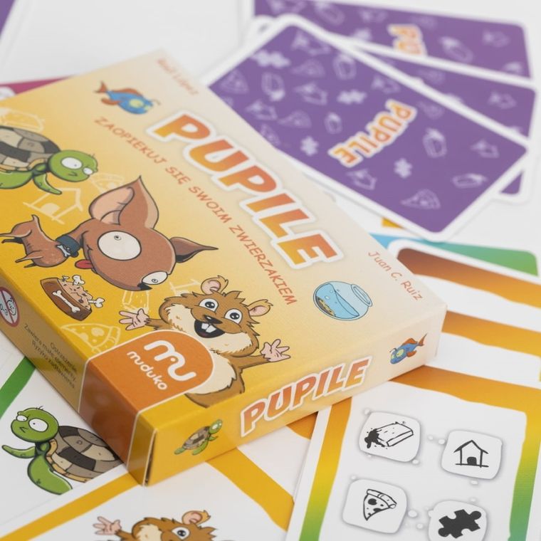Muduko, Pupile, Zaopiekuj się swoim zwierzątkiem, gra familijna