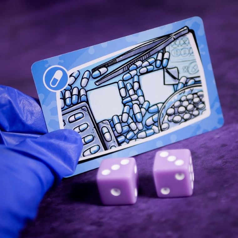 Muduko, Wirus! Roll & Write, gra kościana