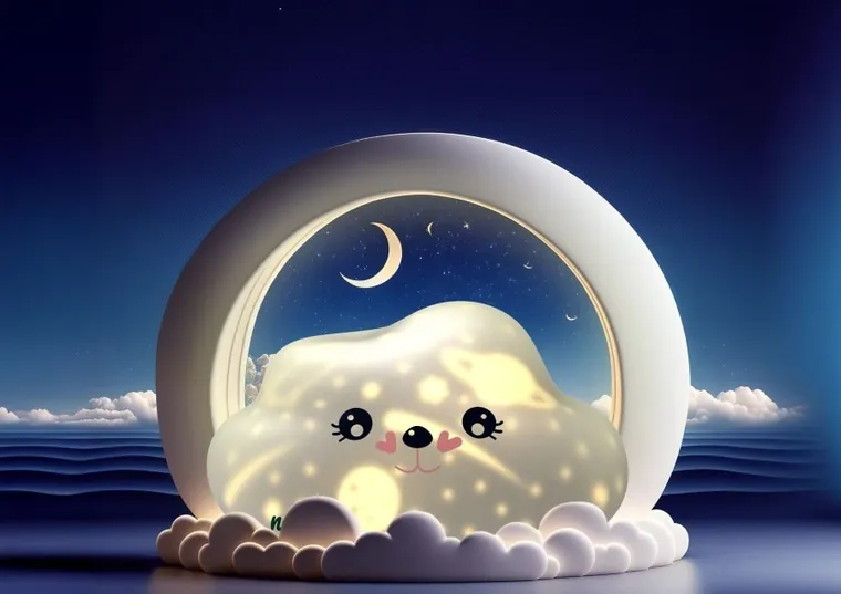 Neno, Cosmo, lampka LED, chmurka