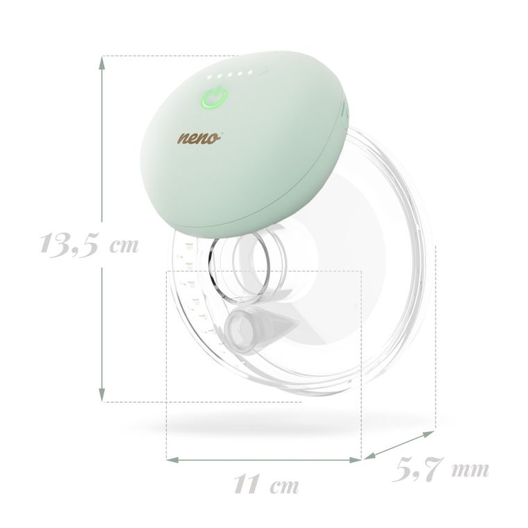Neno, Ovio, elektroniczny laktator muszlowy z aplikacją bezprzewodowy