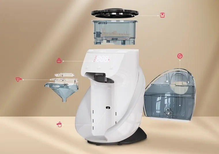 Neno, Primavera, ekspres do mleka modyfikowanego