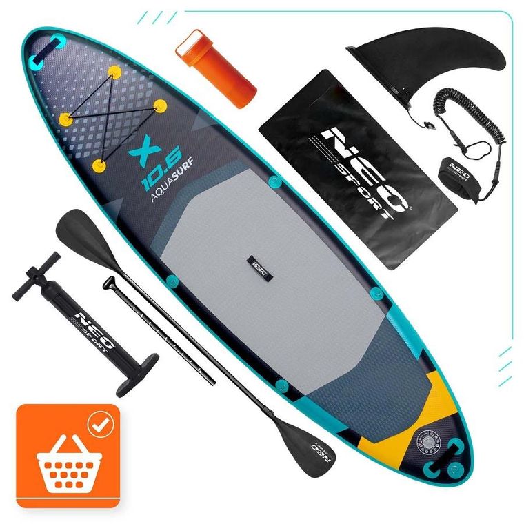 Neo-Sport, Aquasurf, deska SUP, 320-84-15 cm