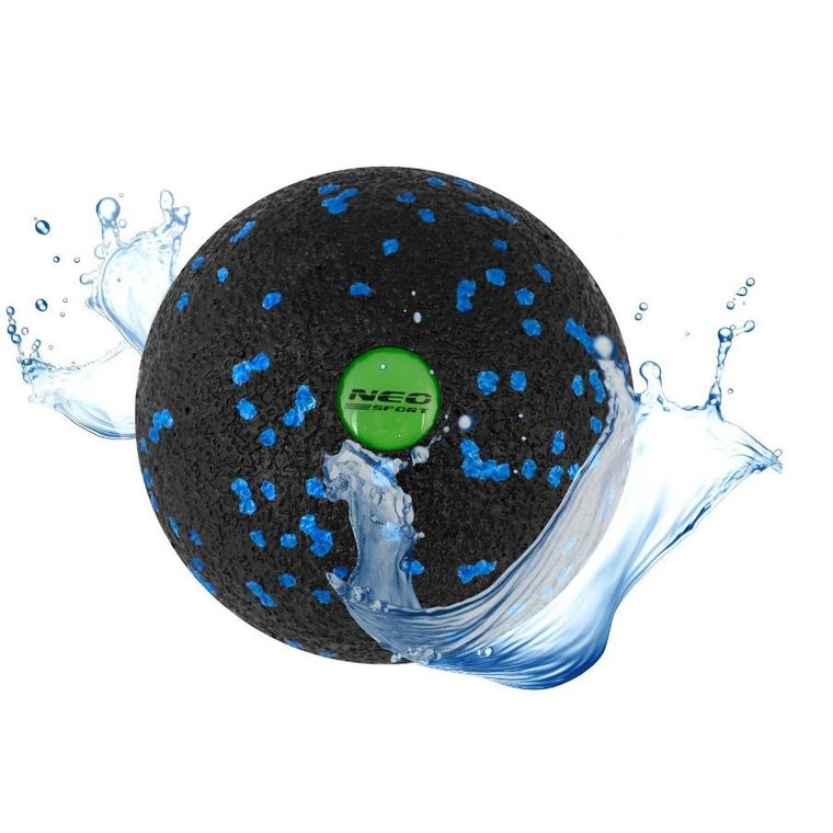Neo-Sport, piłka do masażu i fitness, czarno-niebieska