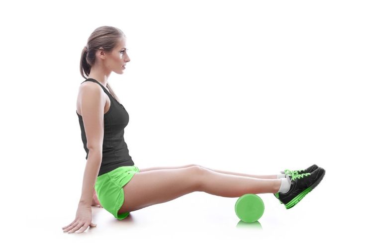 Neo-Sport, Roller wałek do ćwiczeń EVA NS-963 zielony