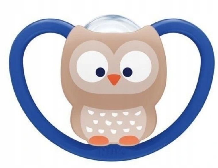 Nuk, Space, smoczek uspokajający, silikonowy, 18-36m, 1 szt.