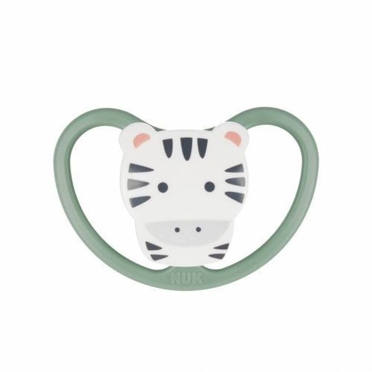 Nuk, Space, smoczek uspokajający, silikonowy, 18-36m, 1 szt.