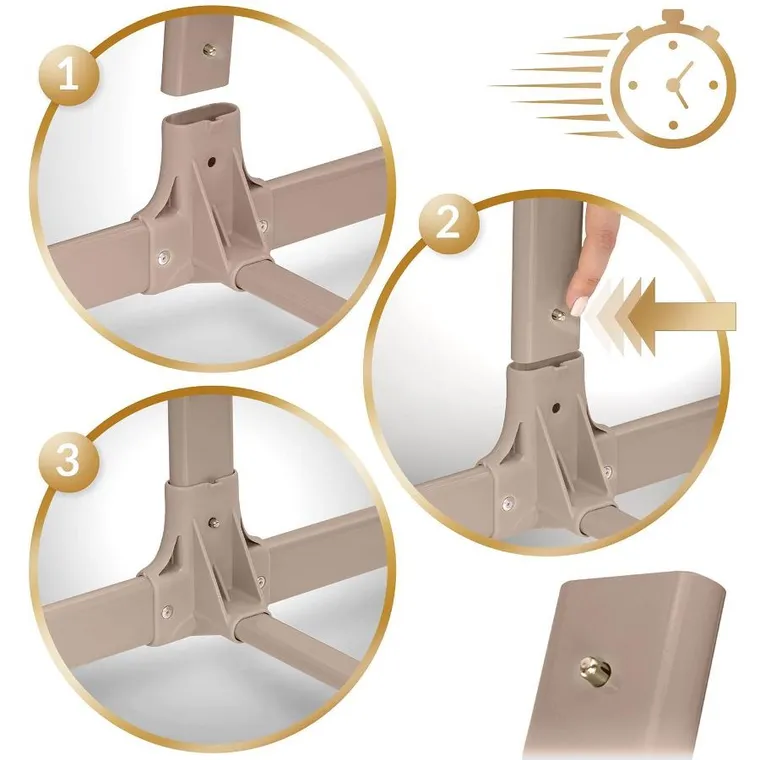 Nukido, NK-243, łóżeczko turystyczne składane + materac