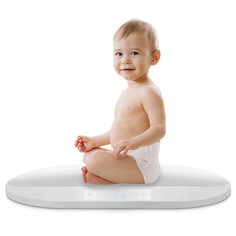 Nukido, NK-950, elektroniczna waga dla niemowląt, biała