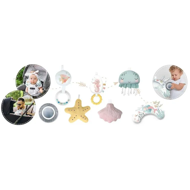 Nukido, Ocean, interaktywna mata edukacyjna, różowa