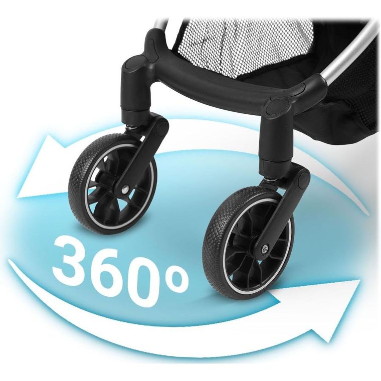 Nukido, Paseo, wózek dziecięcy, spacerówka, czarny