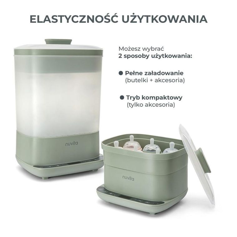Nuvita, SteriDry, sterylizator z suszarką do butelek i smoczków