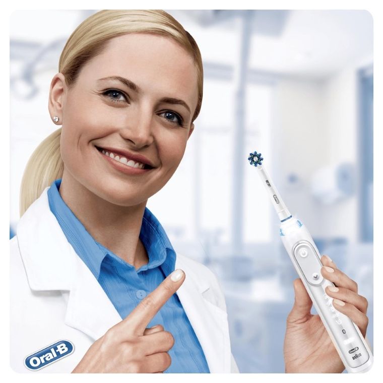Oral-B, Genius, szczoteczka elektryczna, 10200W, biała