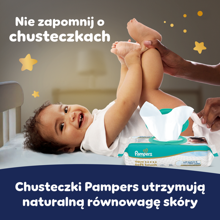Pampers, Night, pieluchomajtki, rozmiar 6, 13-19kg, 80 szt.
