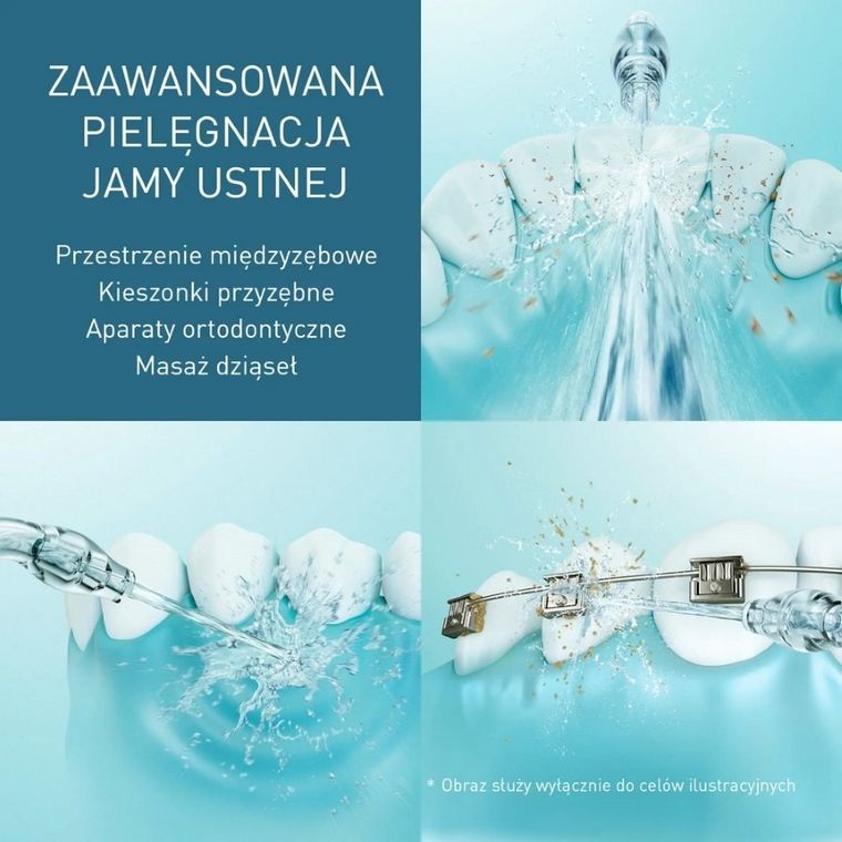 Panasonic, EW-DJ86-W503, irygator akumulatorowy, biały