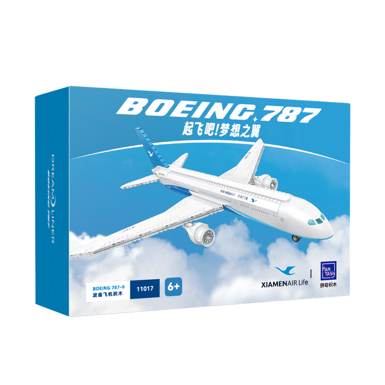 Pantasy, Boeing 787 Dreamliner, klocki konstrukcyjne, 55 cm, 744 elementy