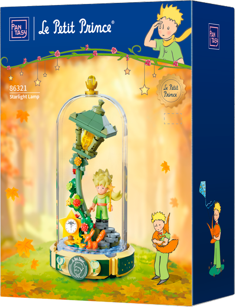Pantasy, Mały Książę, Lampka Gwiezdny blask, klocki konstrukcyjne, 221 elementów