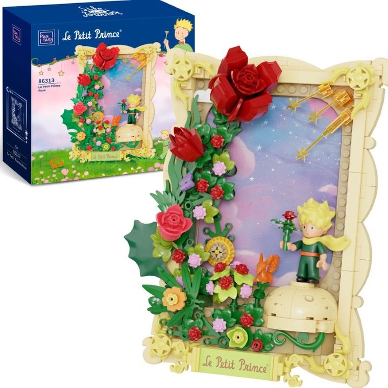 Pantasy, Róża Małego Księcia, klocki konstrukcyjne, 402 elementy