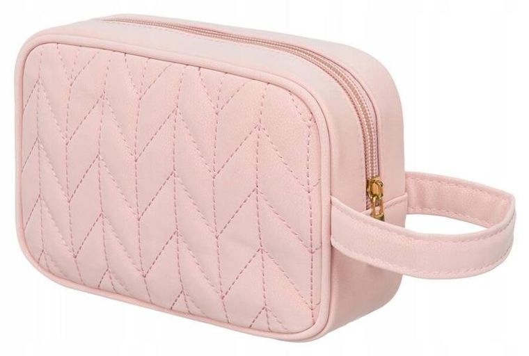 Peterson, kosmetyczka kompaktowa, różowa