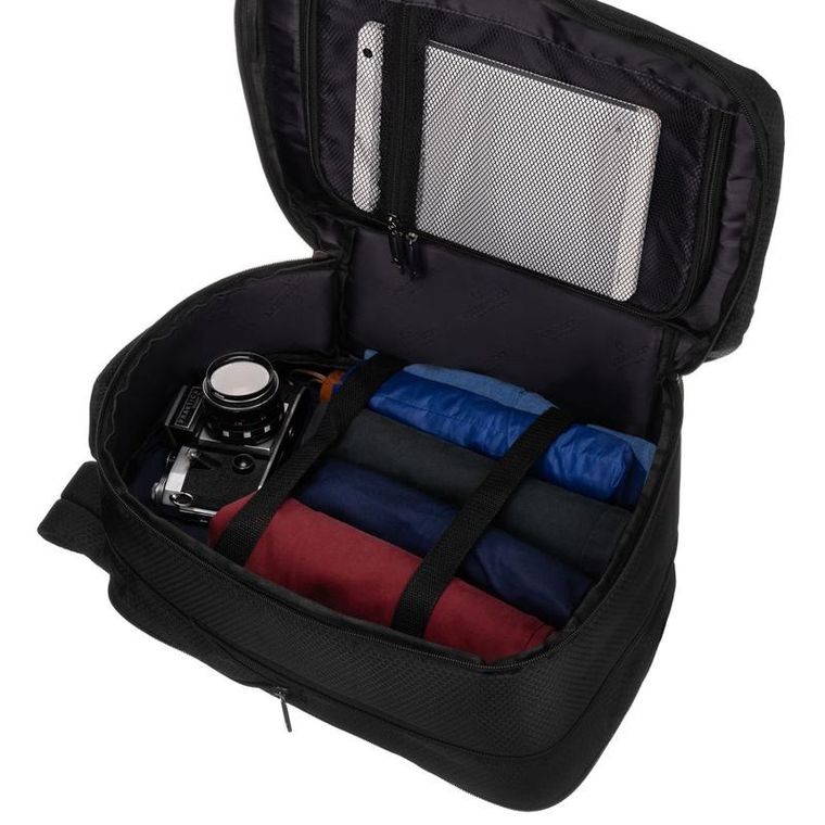 Peterson, plecak podróżny, czarny