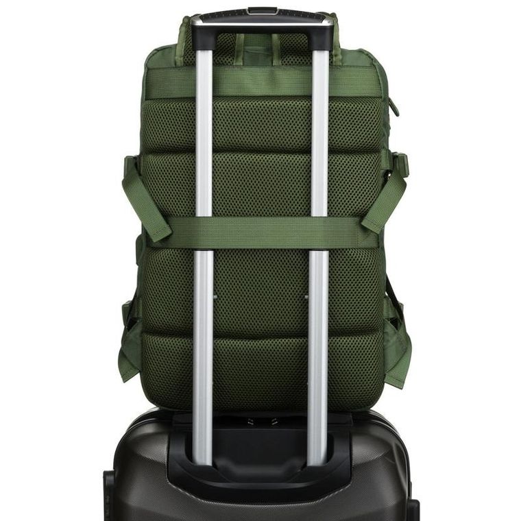 Peterson, plecak podróżny z miejscem na laptopa i portem USB, zielony