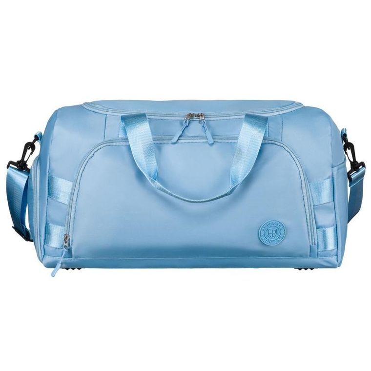 Peterson, torba podróżna z uchwytem na walizkę, błękitna