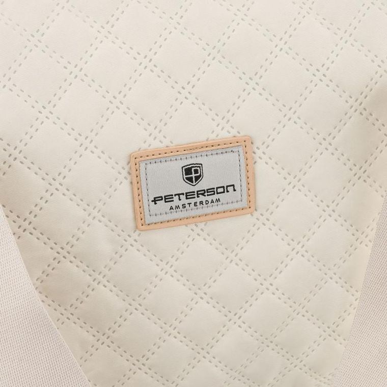 Peterson, torba treningowa, 2-komorowa, beżowa