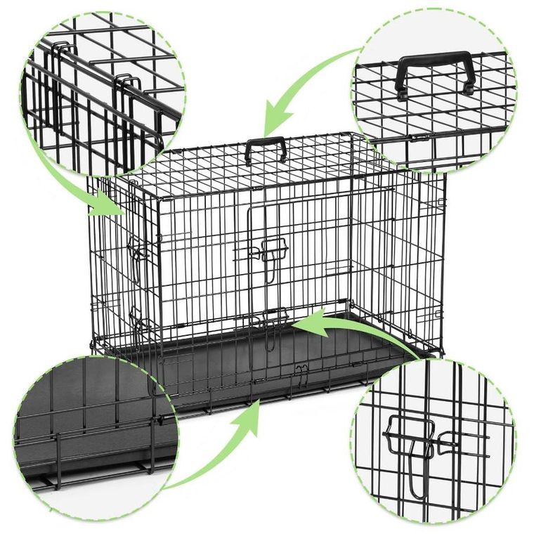 Pethaus, klatka dla zwierząt, 75,5-47,5-54 cm, PH-200