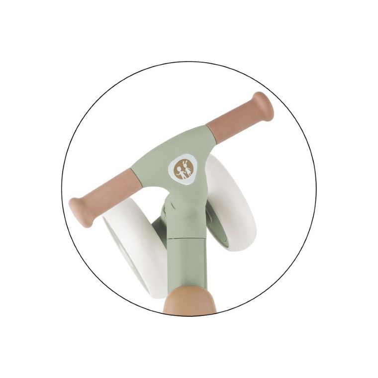 Petite&Mars, Bingo, rowerek trójkołowy 3w1, Sage Leaf