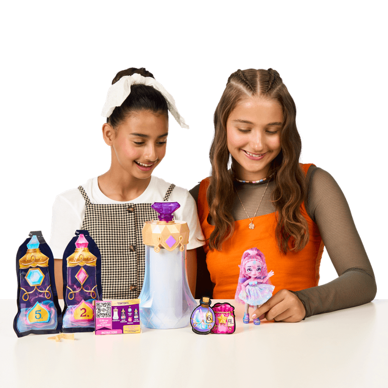 Pixlings, lalka jednorożec, fioletowa