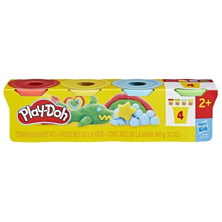Play-Doh, Dentysta, 6 tub, zestaw kreatywny + 4 tuby GRATIS, zestaw promocyjny