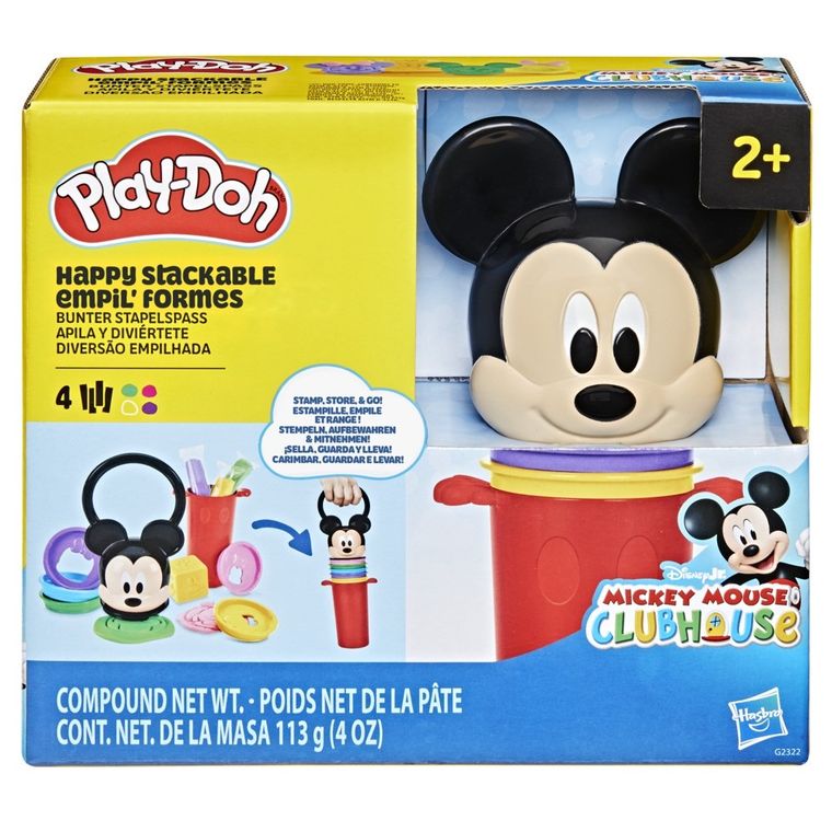 Play-Doh, Disney Jr, Myszka Mickey, Lep i Układaj, zestaw kreatywny