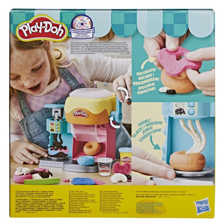 Play-Doh, Pączkarnia, zestaw kreatywny, 5 tub