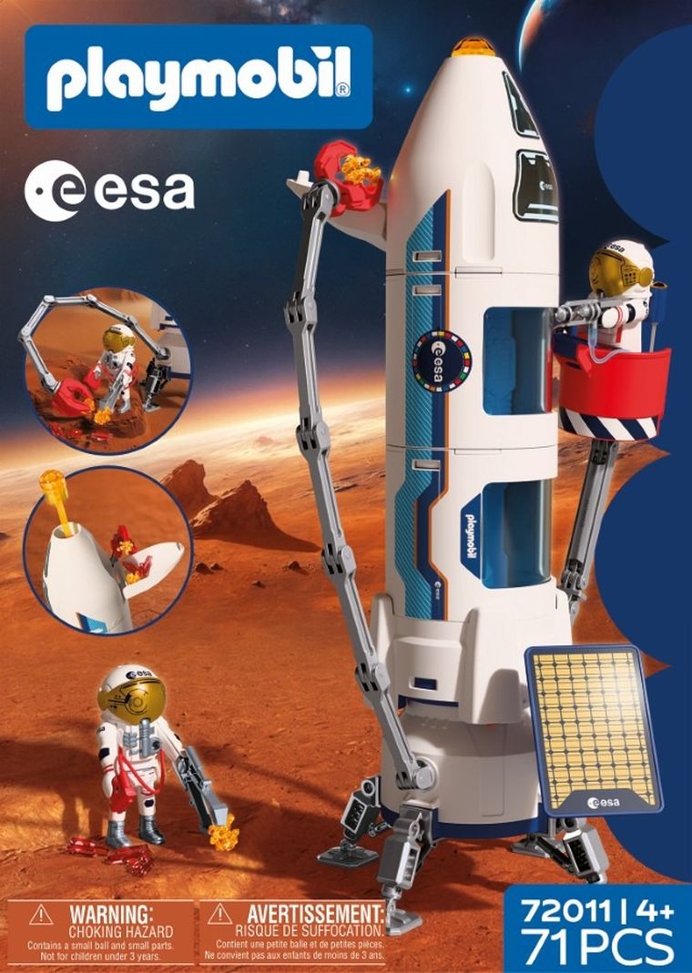 Playmobil, Space, Rakieta badawcza ESA Mars, 72011