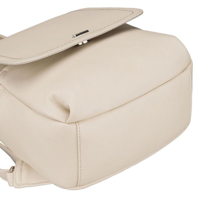 Plecak, beżowy, skóra ekologiczna, Rovicky