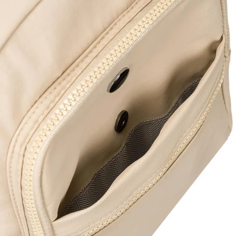 Plecak miejski, beżowy, Peterson