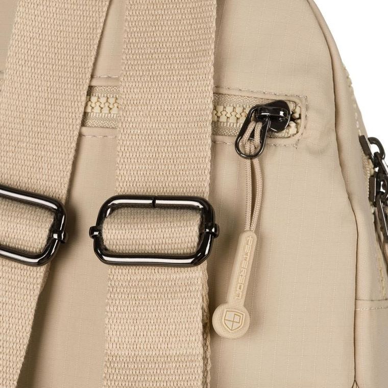 Plecak miejski, beżowy, Peterson