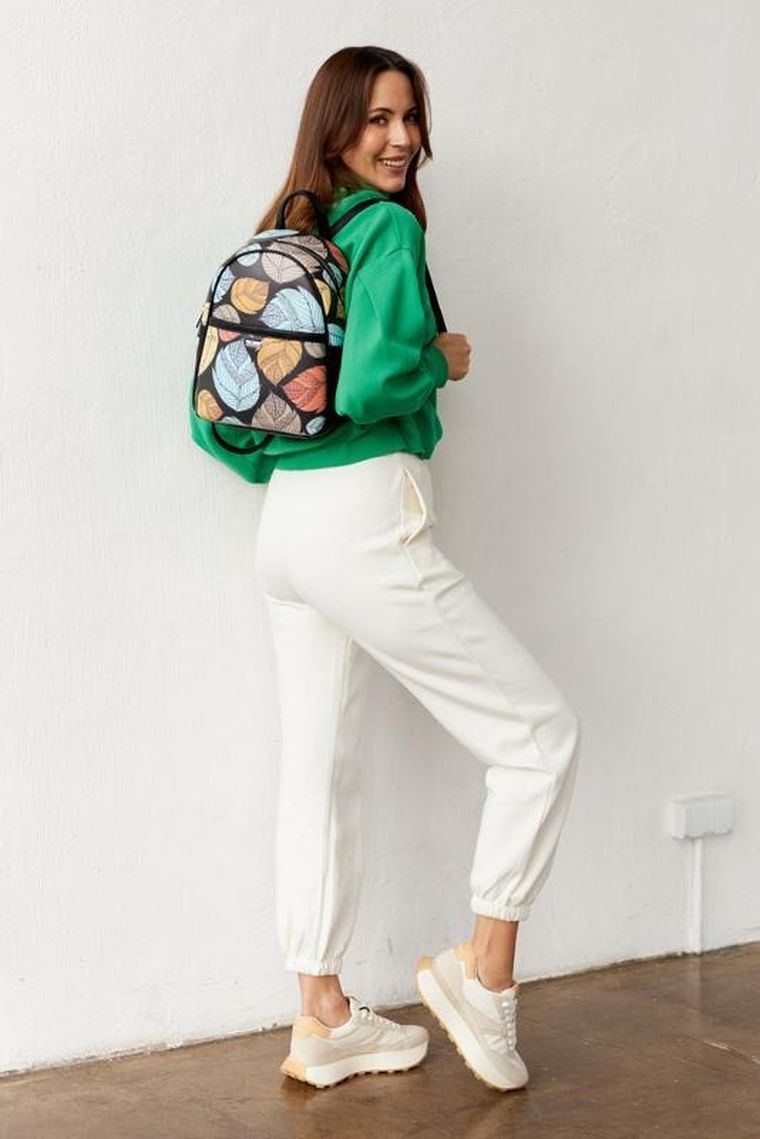 Plecak, mix, skóra ekologiczna, Peterson