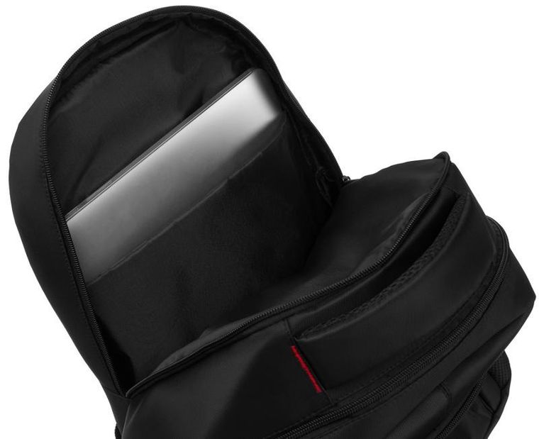 Plecak na laptopa, czarny, Peterson