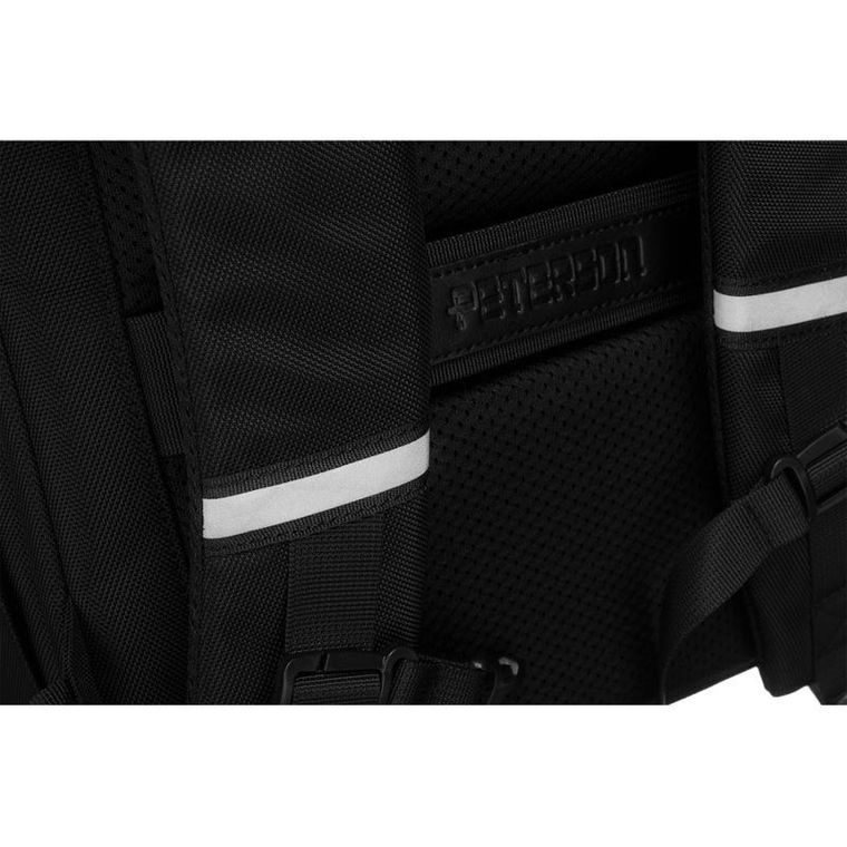 Plecak na laptopa, czarny, Peterson