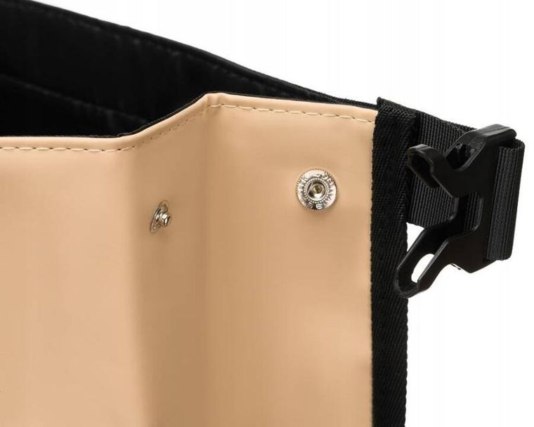 Plecak na laptopa, wodoodporny, beżowy, Peterson