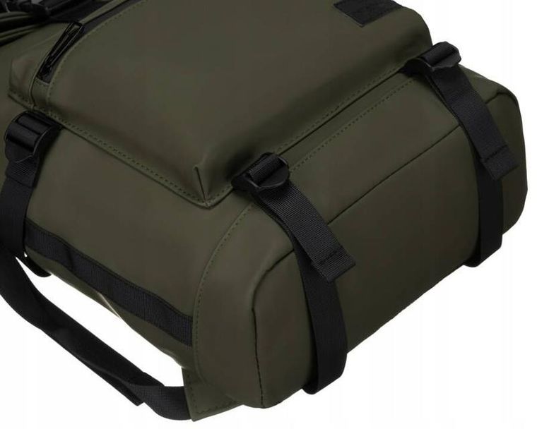 Plecak na laptopa, wodoodporny, zielony, Peterson