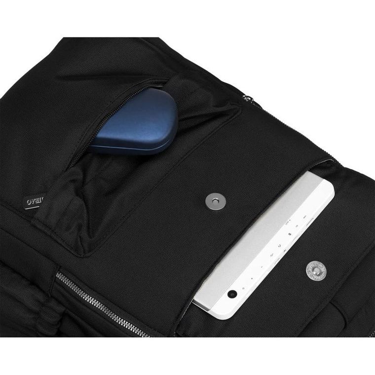 Plecak podróżny, bagaż podręczny do samolotu, czarny, Peterson