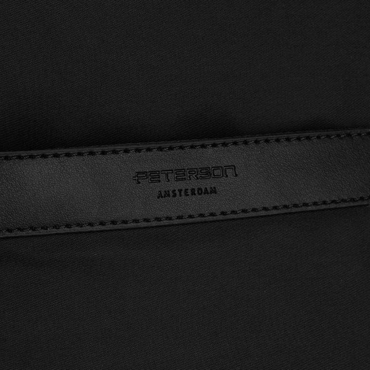 Plecak podróżny, bagaż podręczny do samolotu, czarny, Peterson