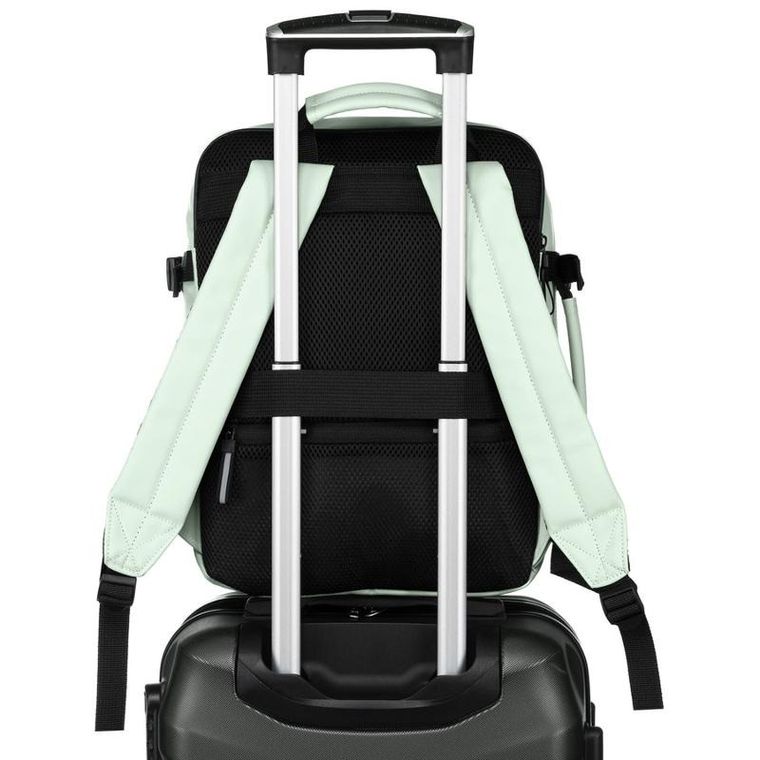 Plecak podróżny, bagaż podręczny do samolotu, wodoodporny, miętowy, Peterson