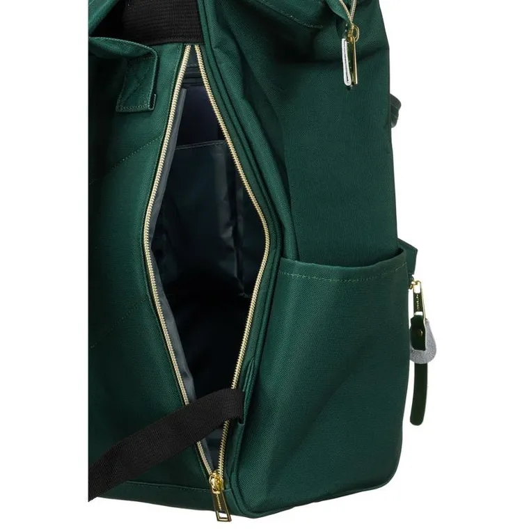 Plecak podróżny, bagaż podręczny do samolotu, zielony, Peterson