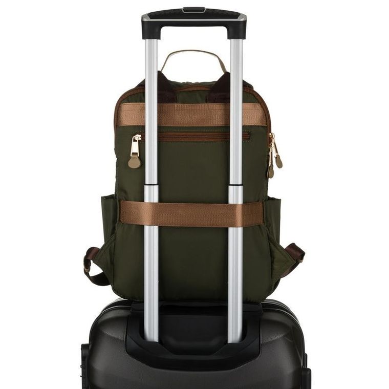 Plecak podróżny, bagaż podręczny do samolotu, zielony, Peterson