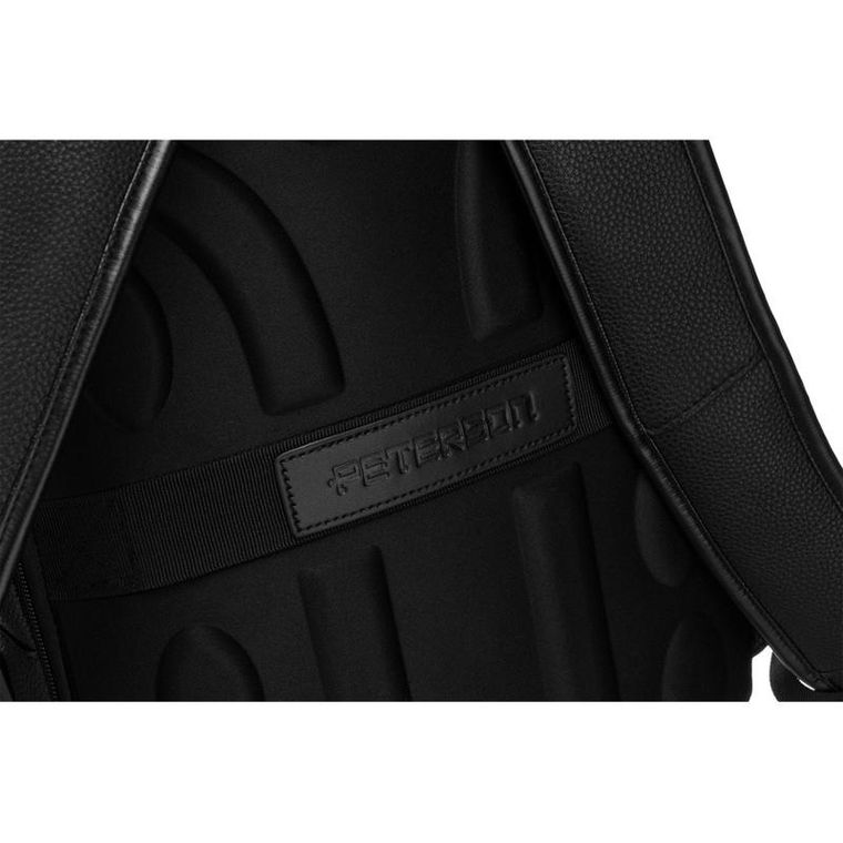 Plecak podróżny na laptopa, bagaż podręczny do samolotu, czarny, Peterson