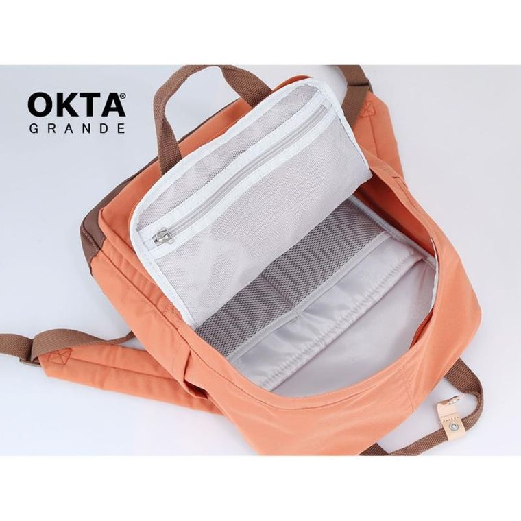 Plecak, pomarańczowy, Himawari