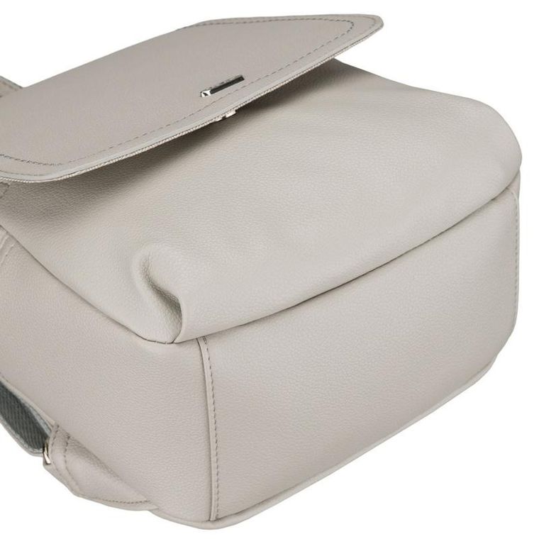 Plecak, szary, skóra ekologiczna, Rovicky