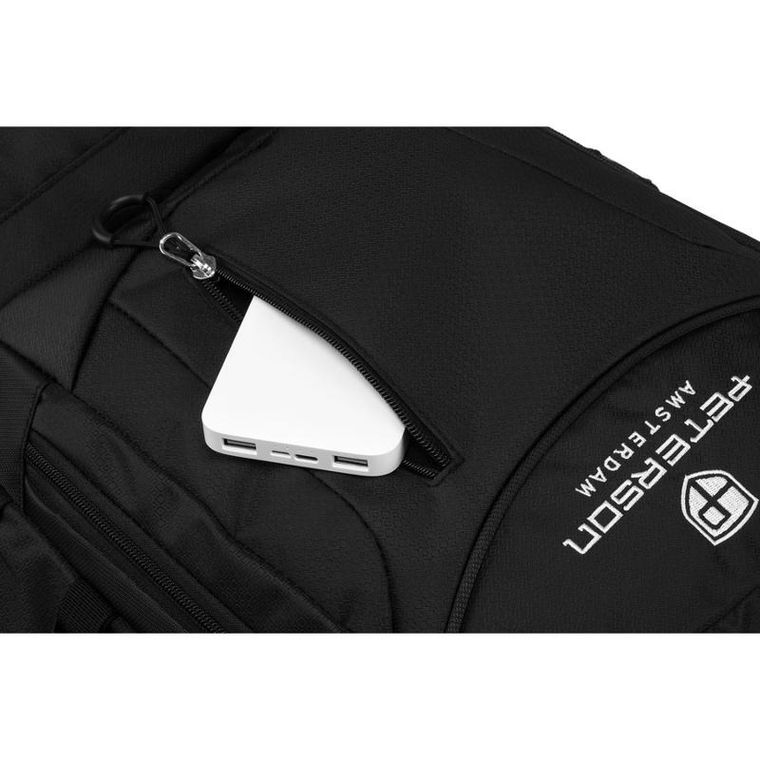 Plecak turystyczny, czarny, Petereson